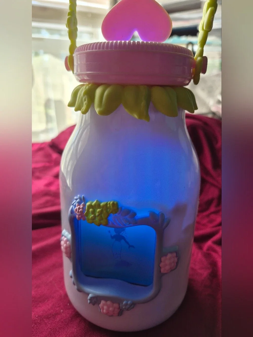WowWee Got2Glow Fairy Finder Electronic Jar - Pink - Excellent Condition!